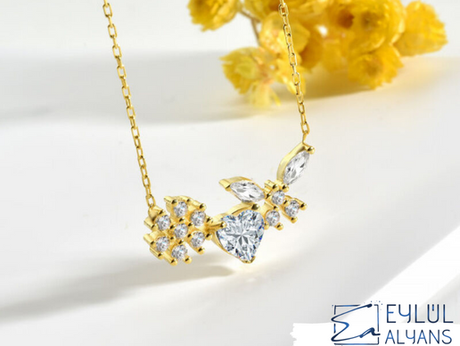 Capri Azzura 925 Ayar Gümüş Kolye Modeli