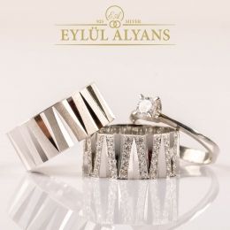 Eylül Asos Modeli Gümüş Alyans
