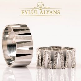 Eylül Asos Modeli Gümüş Alyans