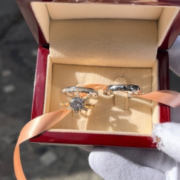 Sade alyans söz yüzüğü modeli